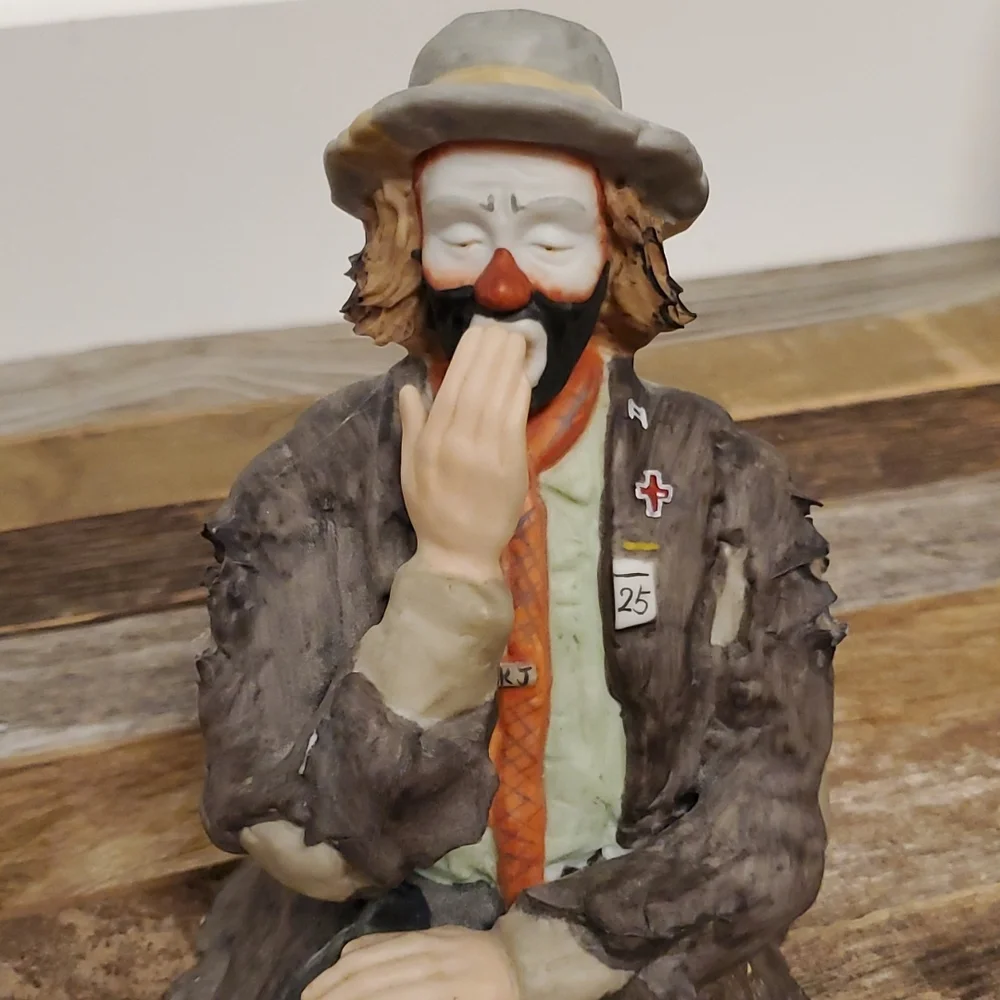 Vintage Emment Kelly clown 1984 #9830